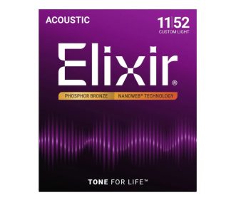 Elixir Phosphor Bronze 11-52 16027