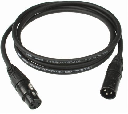 Klotz - Mikrofon kabel, XLR/XLR 2m