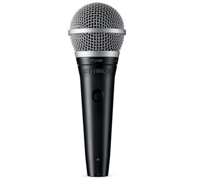 Shure - PGA48XLR, mikrofon m/XLR-XLR kabel 5m