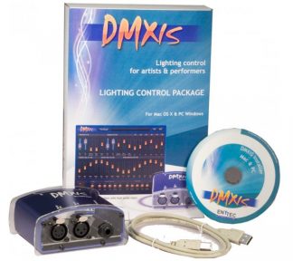 Enttec - DMXIS USB-DMX-pakke inkludert software for PC & MAC