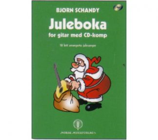 Juleboka for gitar med CD-komp