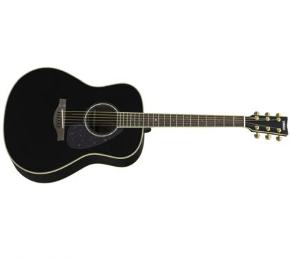 Yamaha - LL6 ARE BK, Akustisk Gitar m/Mikrofon & Koffert