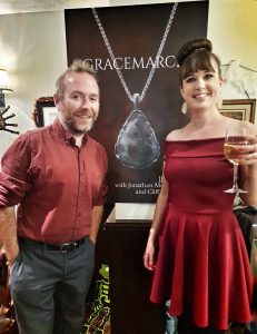 JJ Barnes and Jonathan McKinney at the Gracemarch book launch party