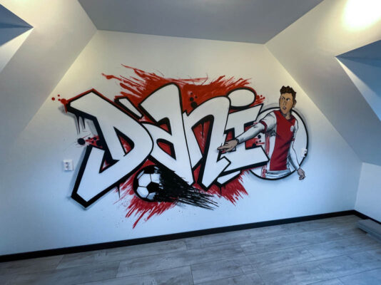 Slaapkamer Graffiti for You dani ajax