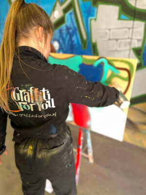 graffiti schilderij scholen workshop CJP acceptant Groningen