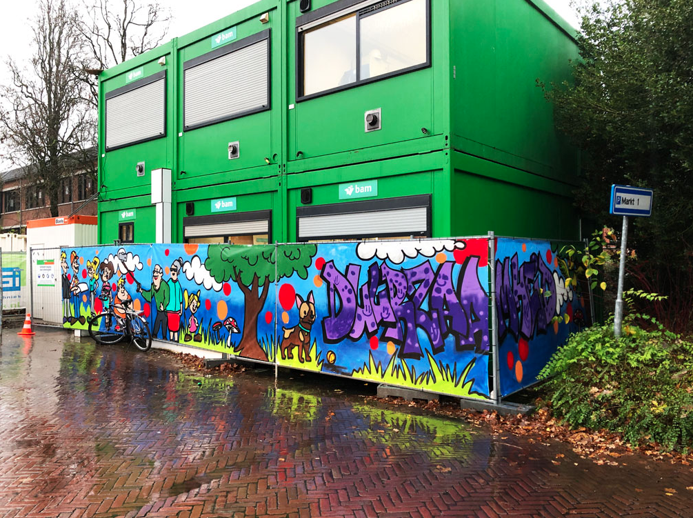 graffiti project Ermelo eindresultaat