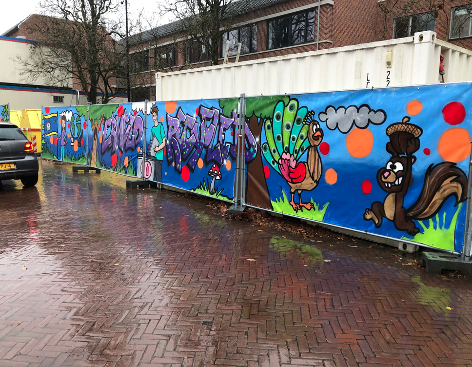 graffiti project Ermelo eindresultaat
