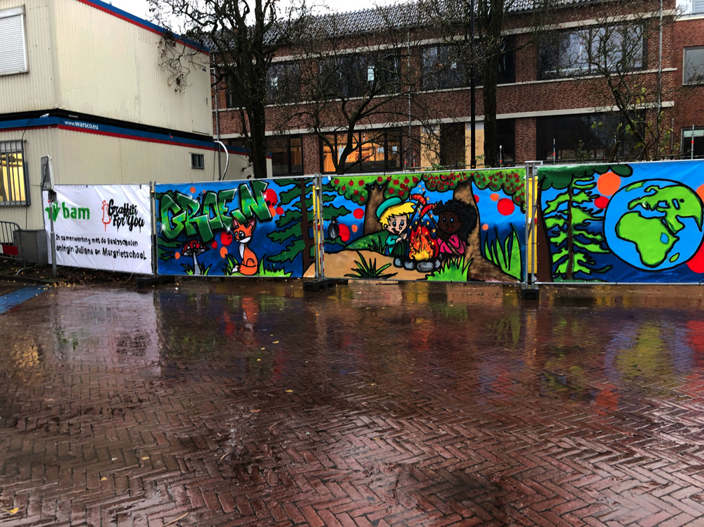 graffiti project Ermelo eindresultaat