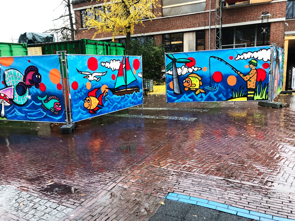 graffiti project Ermelo eindresultaat