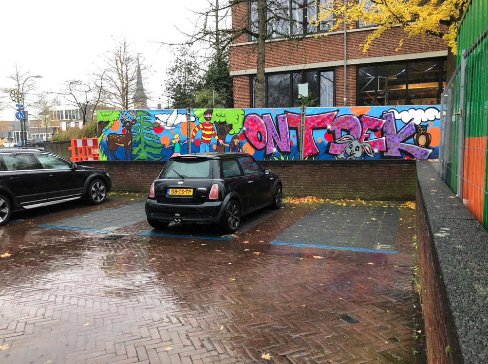 graffiti project Ermelo eindresultaat