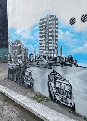 resultaat street art project Rotterdam door Graffiti for You