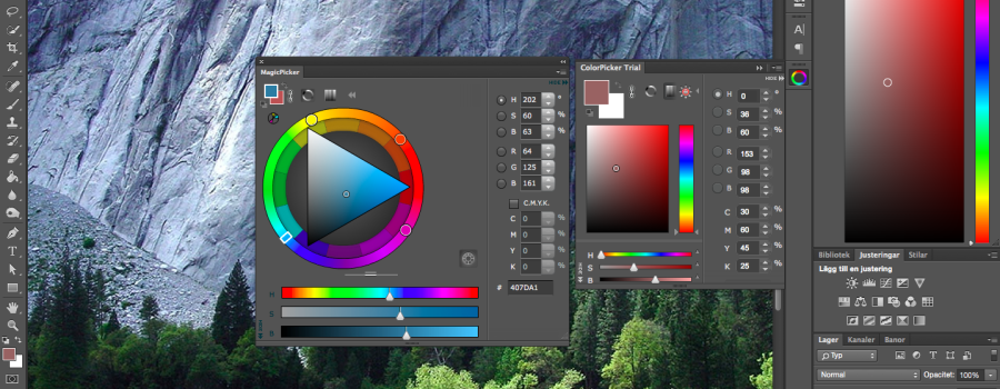 MagicPicker ger mer färgkontroll över Photoshop och Illustrator
