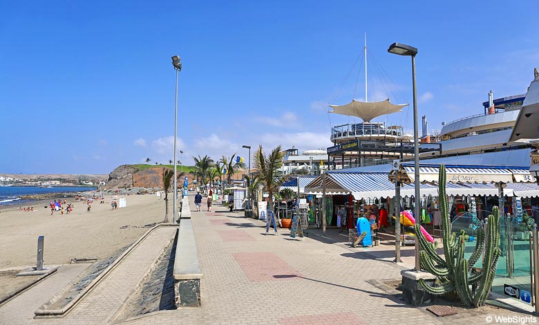 Meloneras strandpromenad