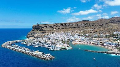 Puerto de Mogan er en flot ferieby på Gran Canaria.