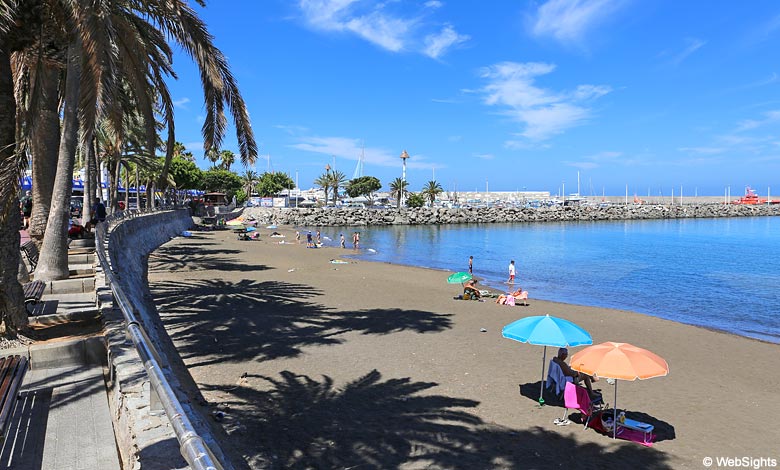 Playa Las Marañuelas is the main beach in Arguineguin
