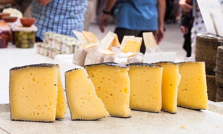 Markt mit Käse auf Gran Canaria