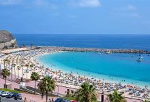 Playa de Amadores einer der schönsten Strände Gran Canarias.
