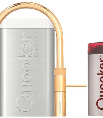 Quooker Combi+ Cube Fusion Round Goud