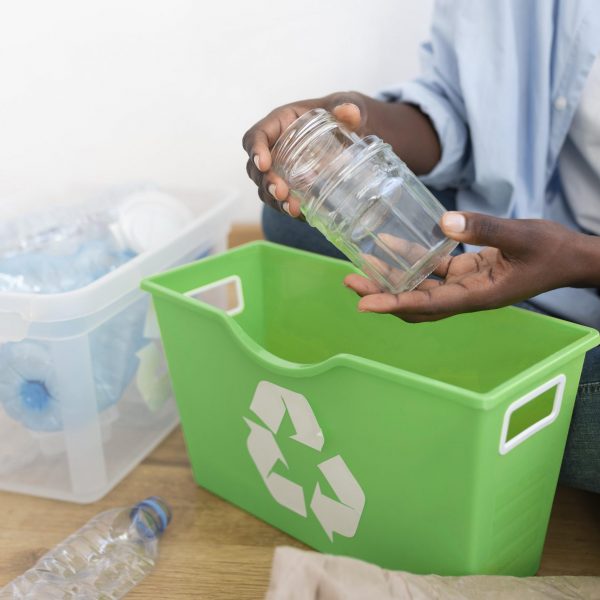 african-american-woman-recycling-better-environment african-american-woman-recycling-better-environment