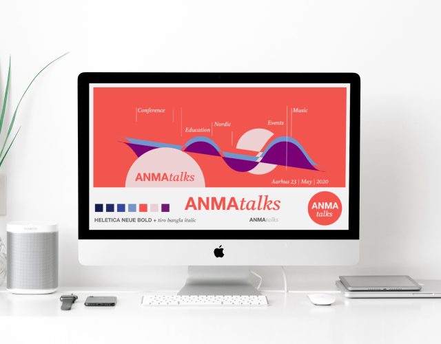 Logo design | Visuel ID for ANMAtalks