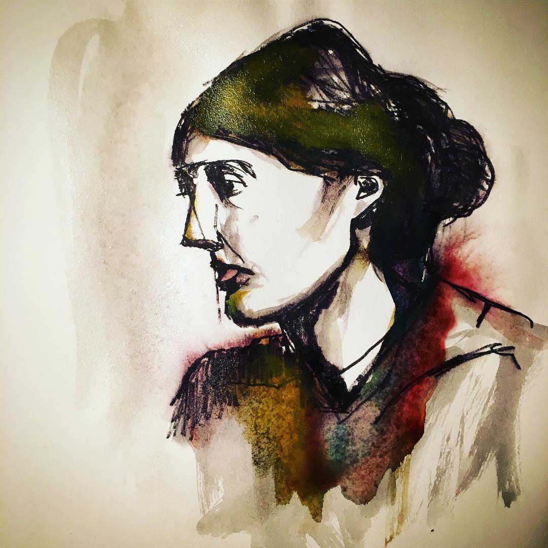 Virginia Woolf portræt