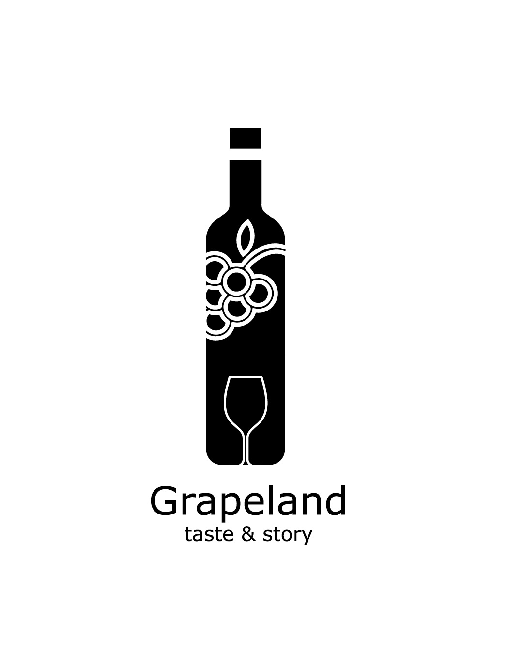 Grapeland Taste & Story | Logo design Aarhus