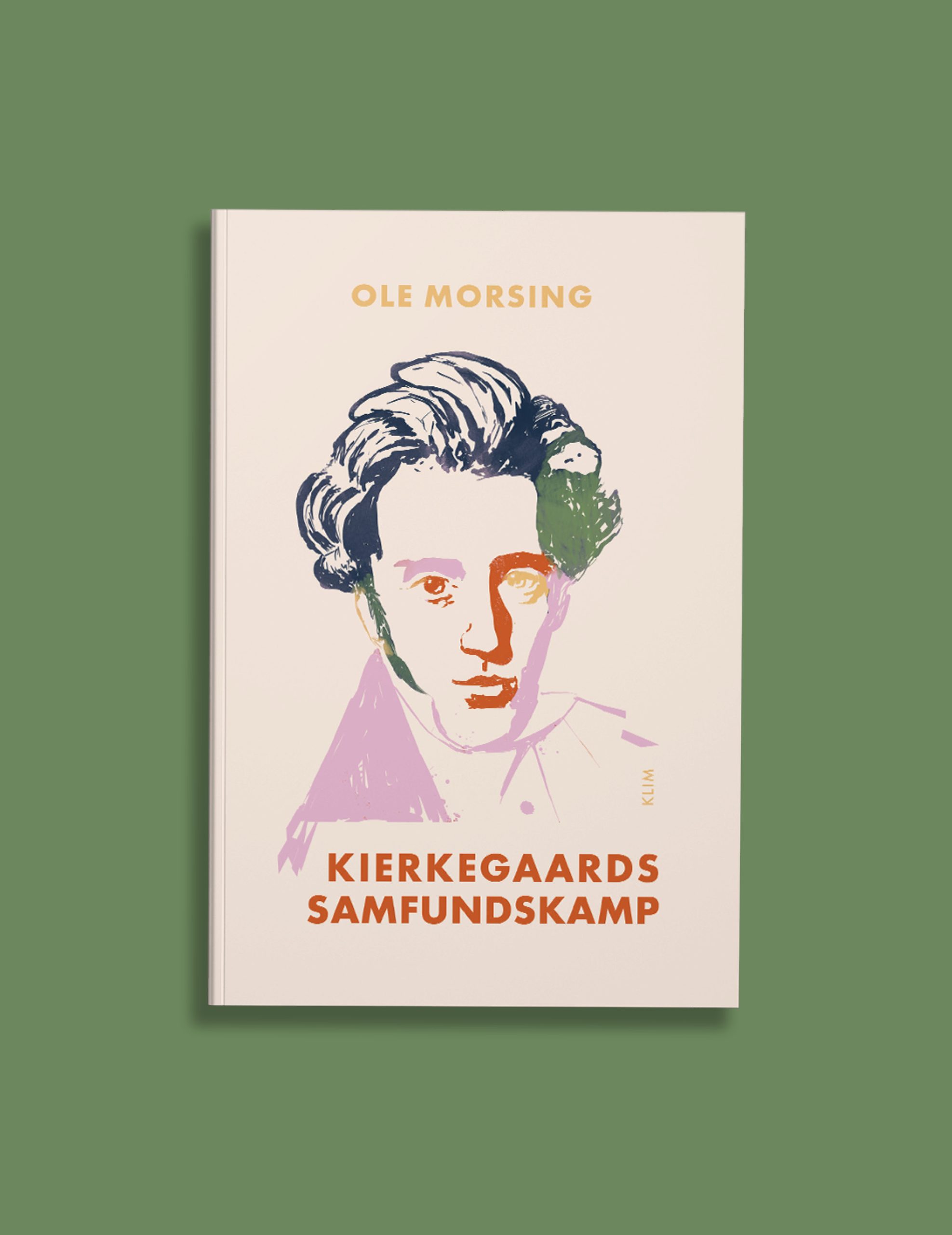 Kierkegaards Samfundskamp Bogdesign Illustration Malene Rauhe