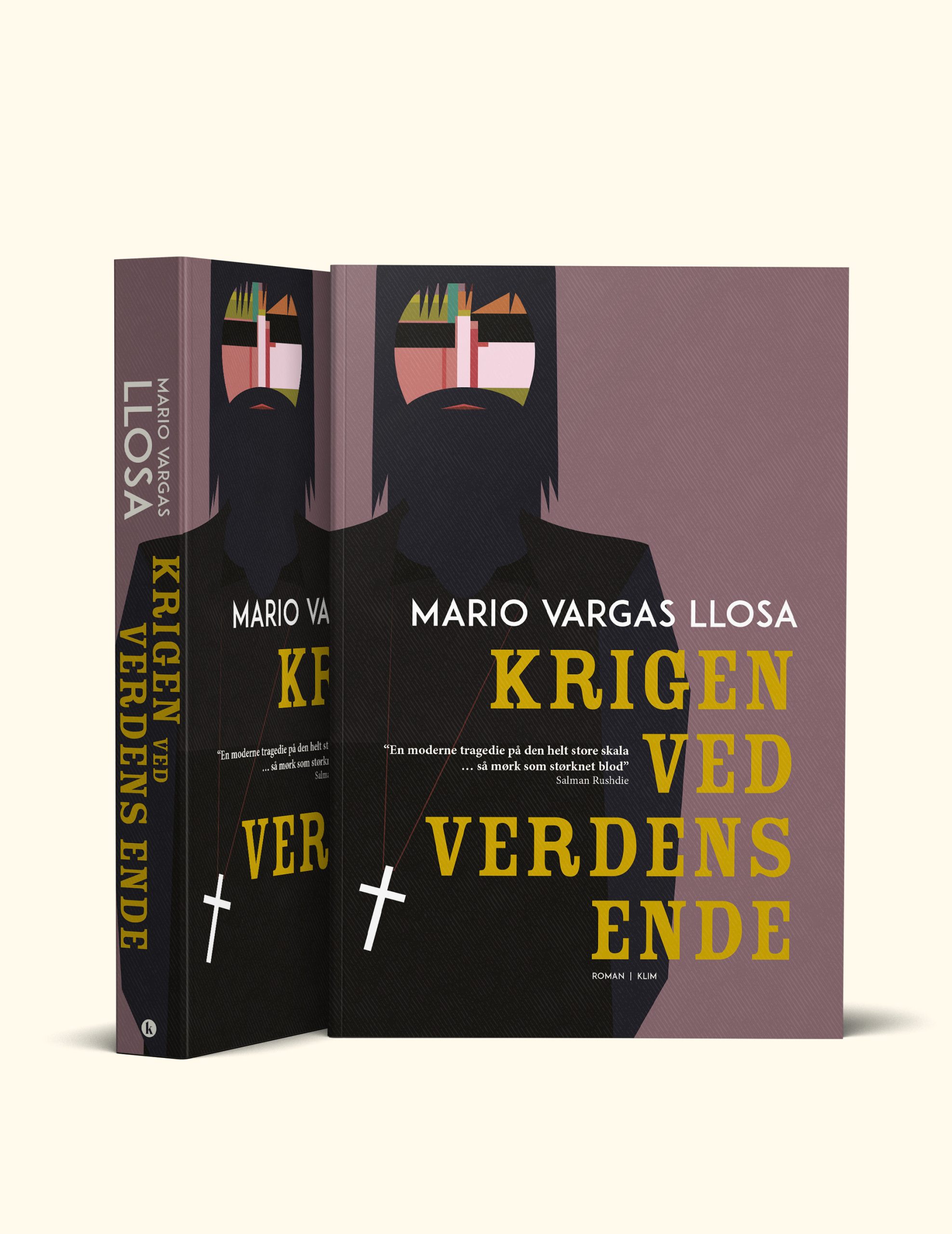 Krigen ved verdens ende.Mario Vargas Llosa.Omslagsdesign Malene Rauhe