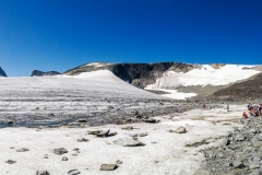 Glaciären Styggebreen