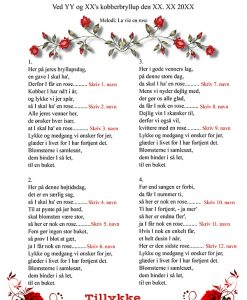 12 roser til kobberparret