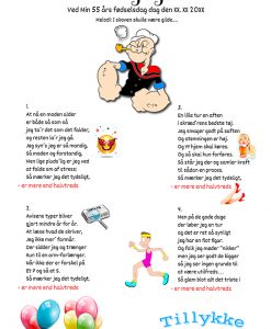 Nu er jeg 55 år ( mand )