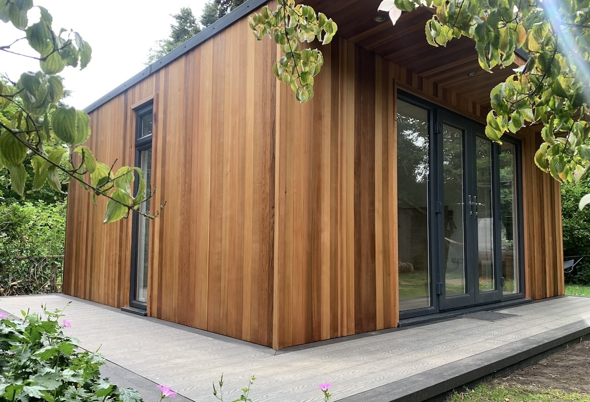 Cedar Clad Annexe