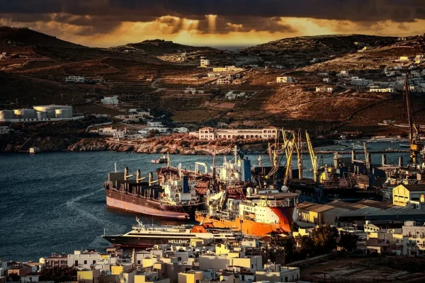 Shipyard in Ermoúpolis | Syros