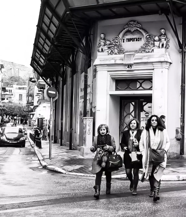 StreetPhotography -Walking through Rain | Athens