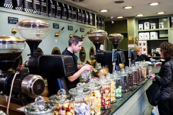 Coffeeshop at the Central Market | Culinary Backstreets Food Tour | Athens