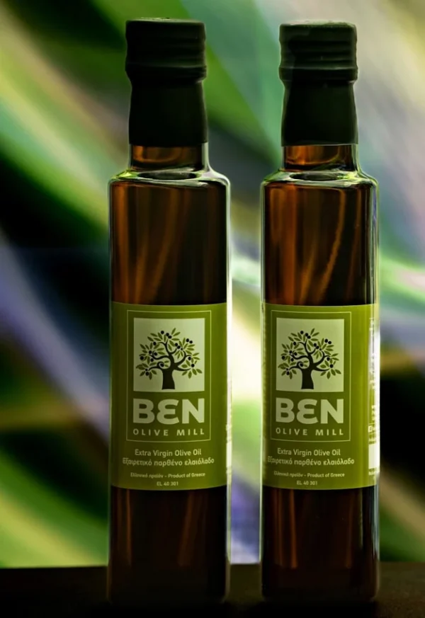 Two bottles Olive Oil | Ben Olive Oil