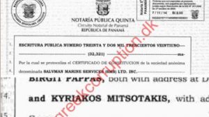 Kyriakos Mitsotakis, Offshore Company in Panama.