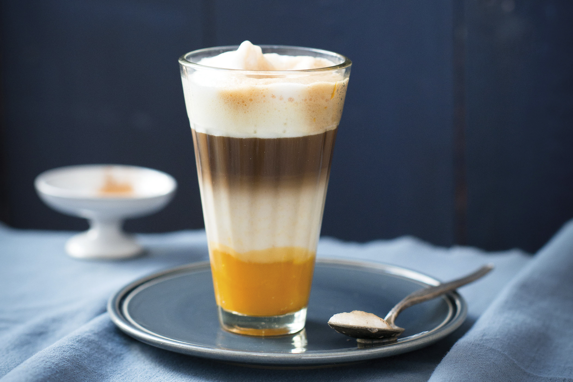 Kürbis-Gewürz-Latte-Macchiato