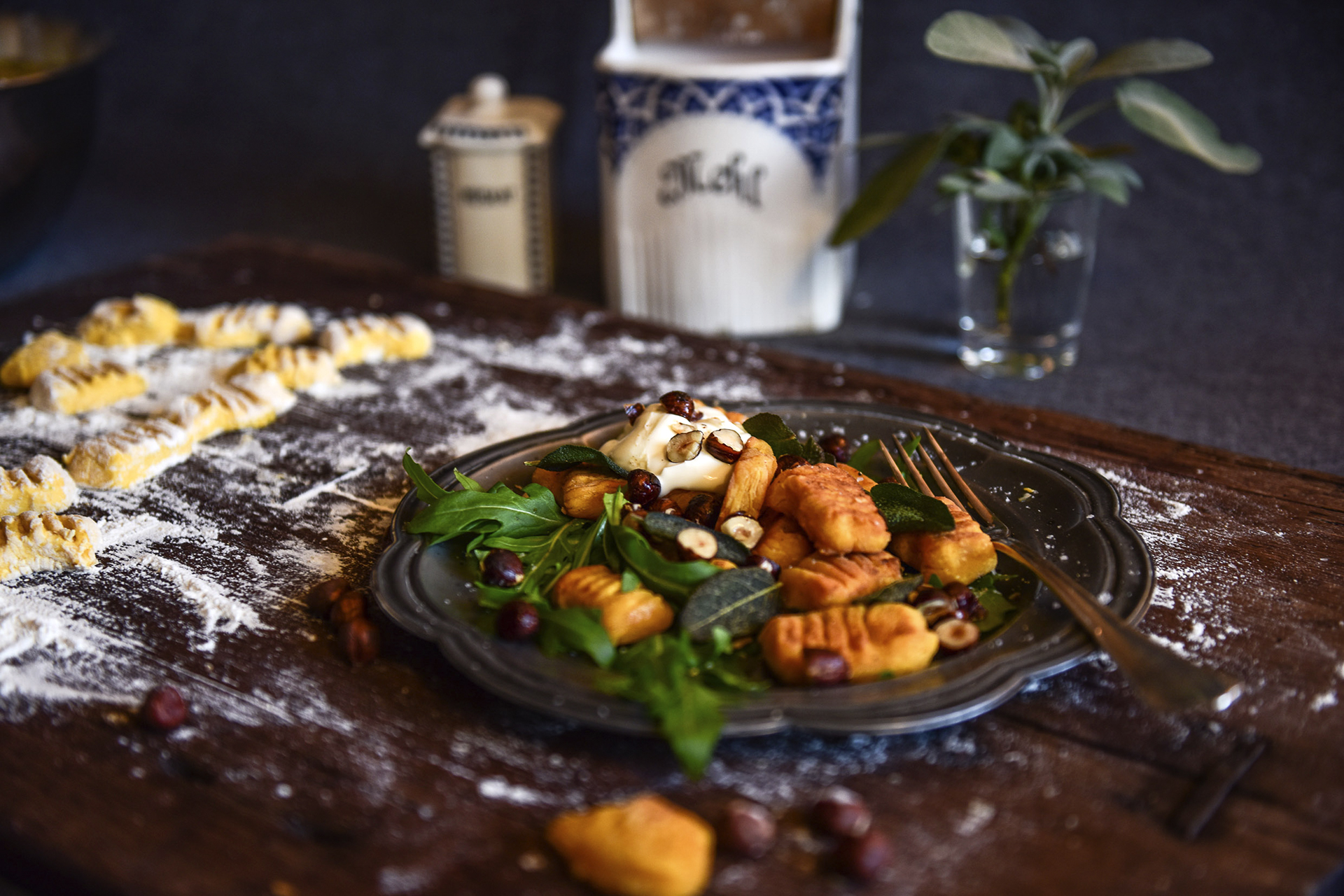 Sehen die Kürbisgnocchi in Salbei-Haselnuss-Butter nicht magisch lecker aus?