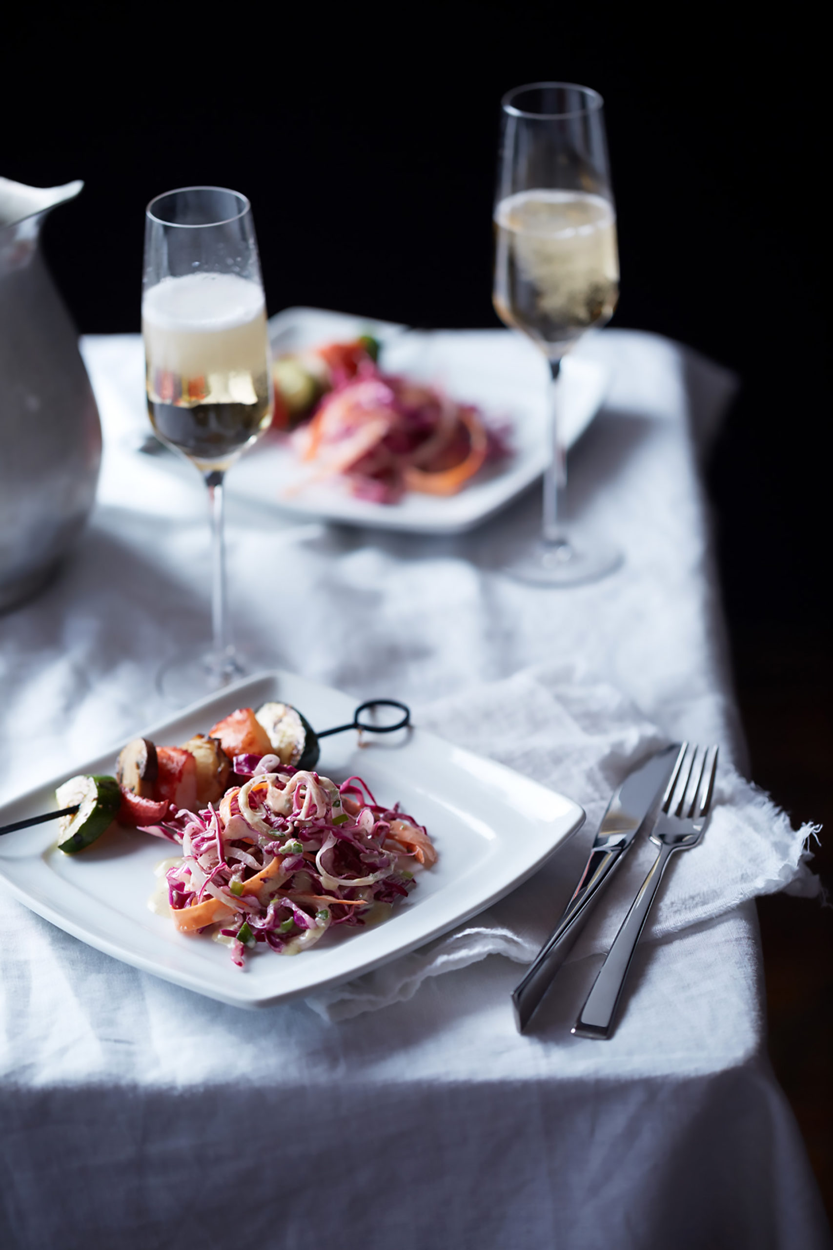 Rotkohlsalat schmeckt solo oder als Beilage