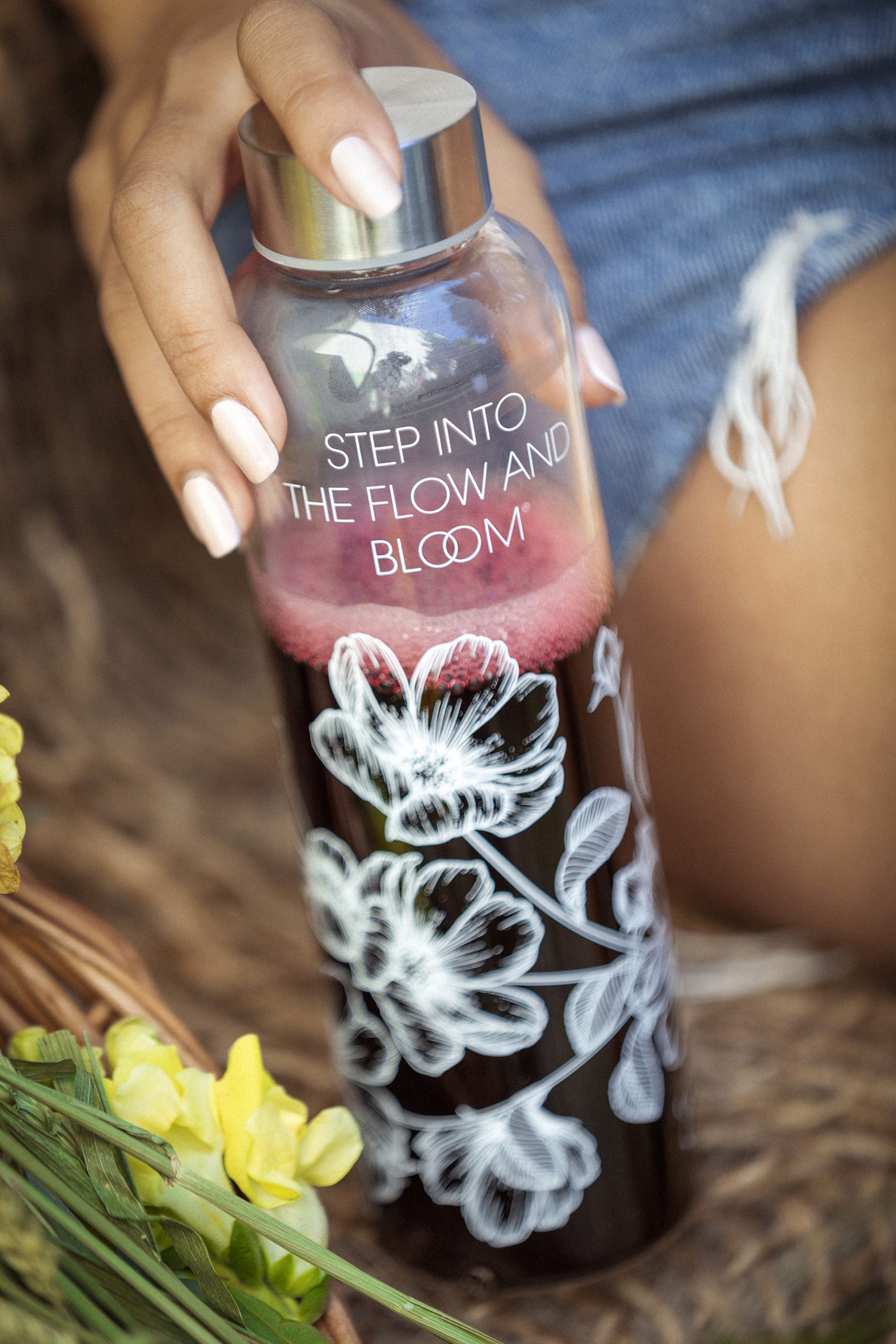STEP INTO THE FLOW AND BLOOM