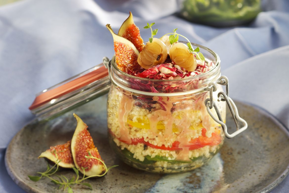 Couscous-Paprika-Salat im Glas | Green. Urban. Lifestyle.