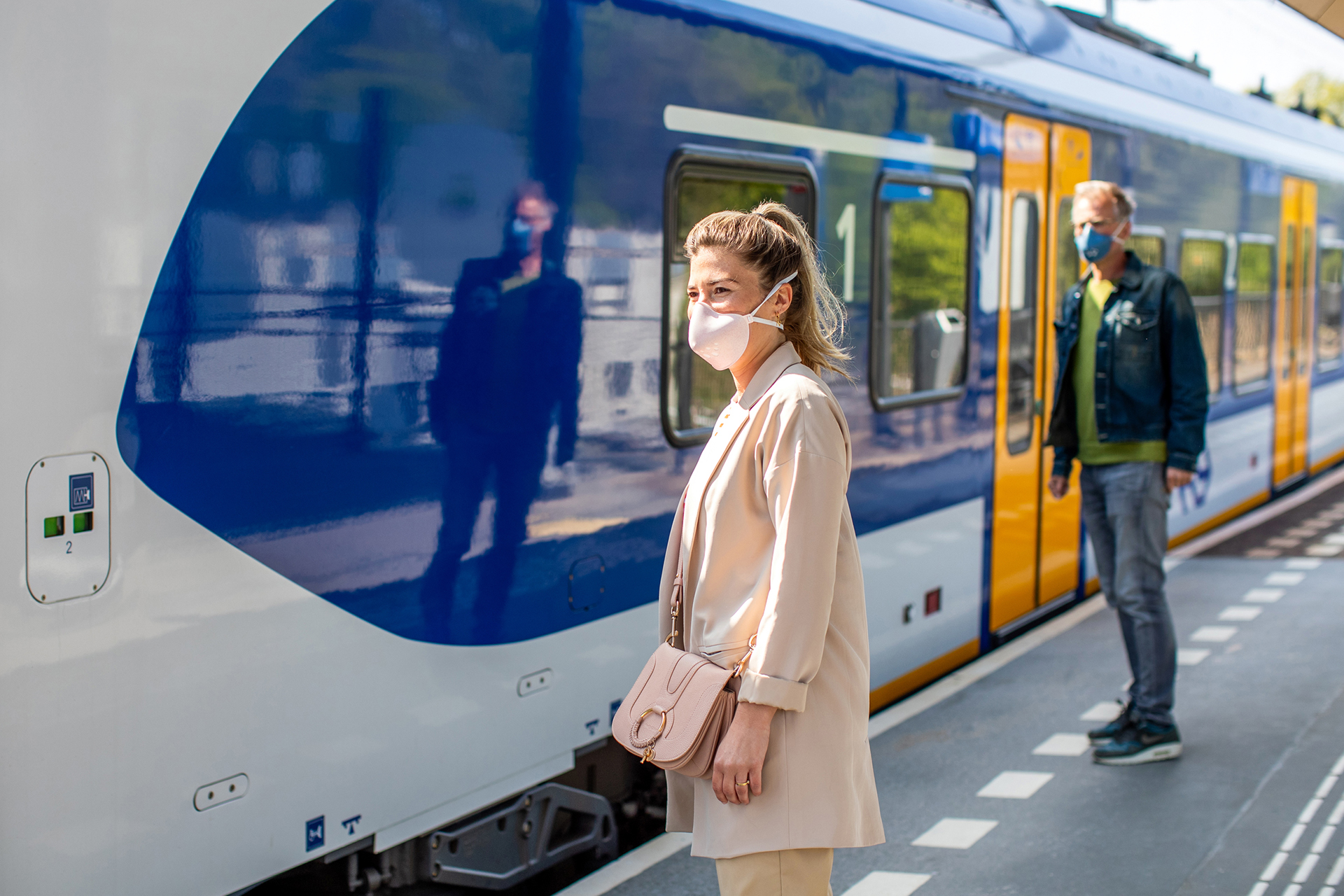 Die Maskenpflicht gilt in ganz Deutschland im Nahverkehr