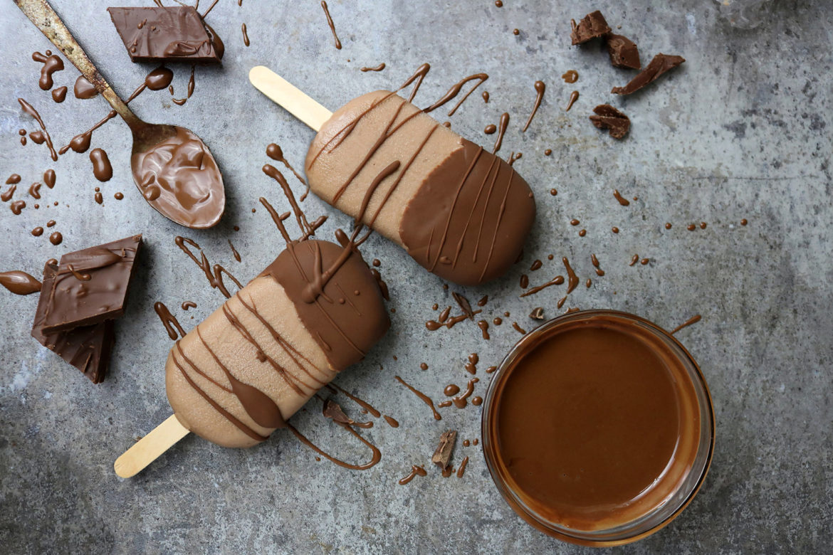 HempCrew-inspired Chocolate Popsicles