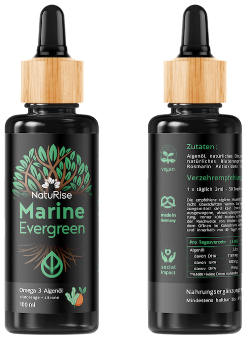 Omega-3-Algenöl NatuRise Marine Evergreen