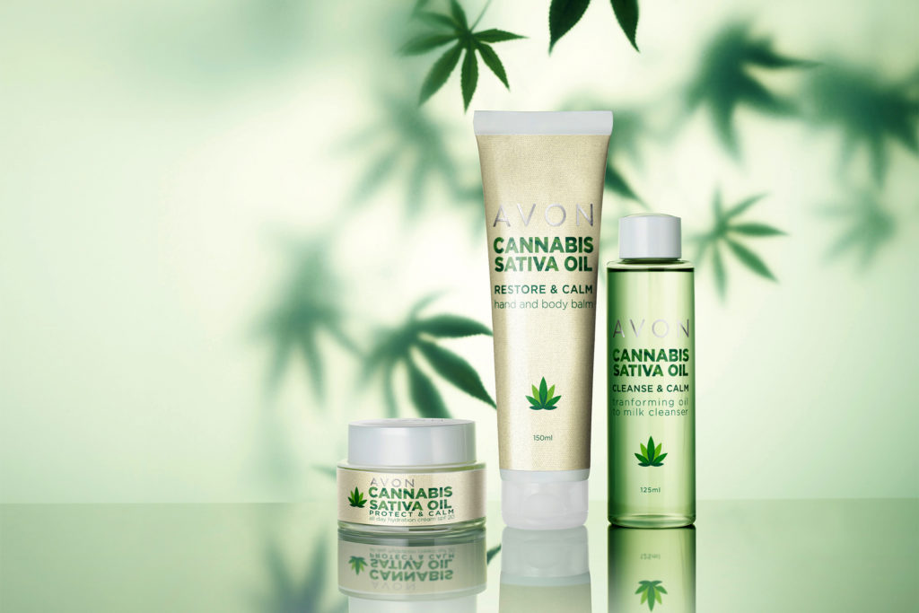 AVON – Schöne Haut mit Hanföl und der Pflegelinie Cannabis Sativa Oil