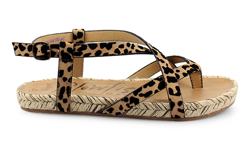 Blowfish Malibu Riemchensandale »Granola Rope« im Animal-Print