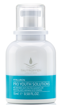 Tautropfen Hyaluron Pro Youth Solutions Belebendes Anti-Falten Augenfluid für müde Augen