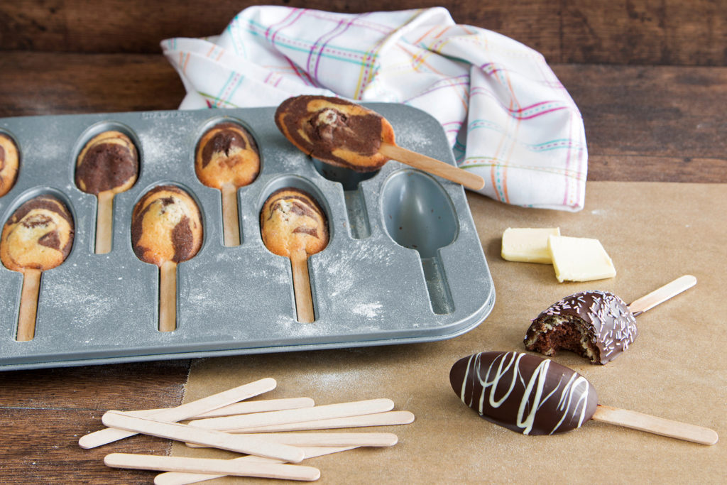 Zebra-Lollies – Omas Marmorkuchen lässt grüßen!