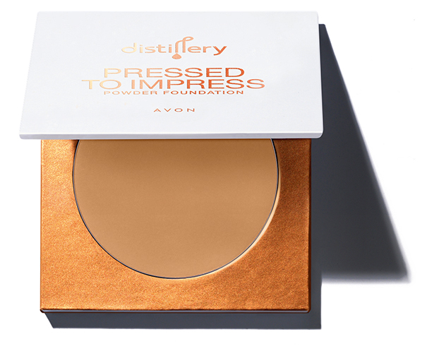 AVON Distillery PRESSED TO IMPRESS Puder-Foundation N°115